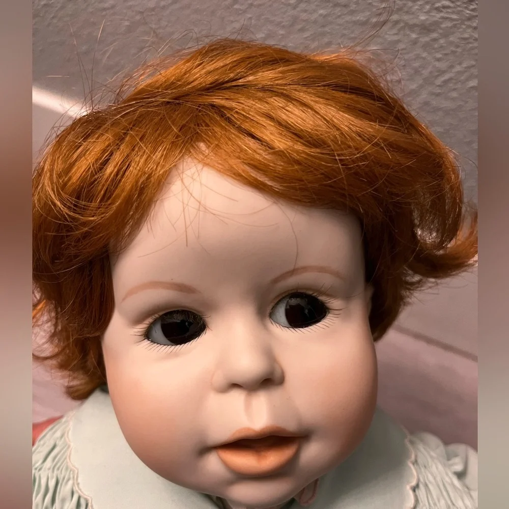 Punkin vintage doll 1987‎ Vintage Porcelain Doll with Red Hair - Picture 8 of 12